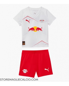 RB Leipzig Maglia Gara Casa Repliche 2025-26 Bambino